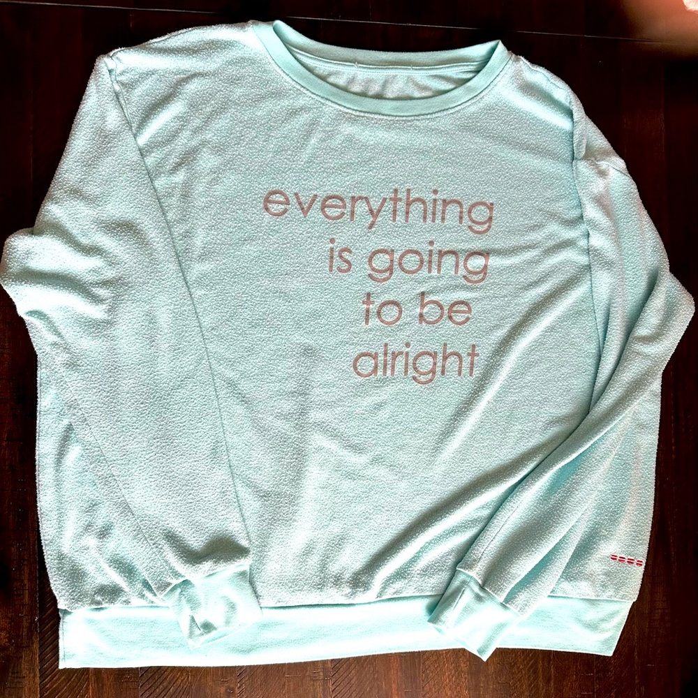 Peace Love World sweater